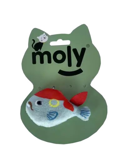 Jouet pour chats Pets collection printemps été poisson 8.3 x 6.4 cm