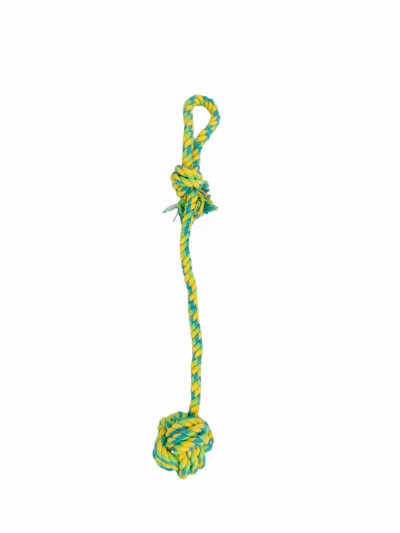 Mordeur Balle WOW 45 cm Moly | Jouet Résistant avec Corde pour Chiens Actifs
