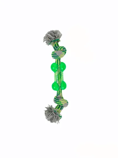 Mordeur TPR 26 cm Green Moly | Jouet résistant pour mâcher et renforcer la mâchoire