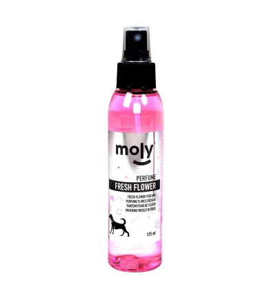 Parfum Fresh Flowers 125 ml Moly | Parfum floral doux et longue tenue pour chiens