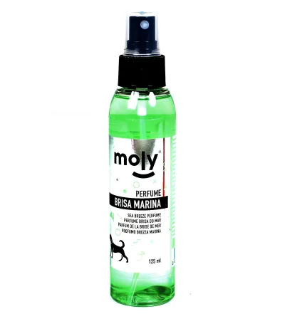 Parfum Moly Brise Marine 125 ml | Parfum Frais et Durable pour Chiens et Chats