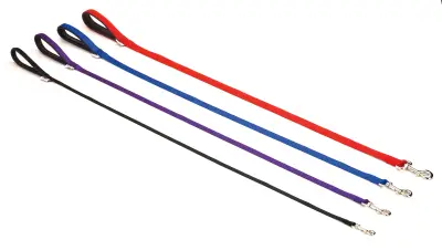 Laisse en nylon Confort 120 cm x 2,5 cm avec poignée rembourrée | Laisse confortable et résistante – Moly