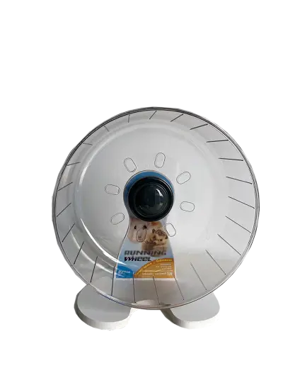 Roue pour hamster avec support 17x10.7x19.3 cm