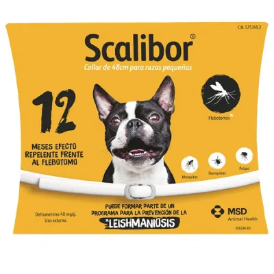 Scalibor 48 cm Collier Antiparasitaire pour Chiens Moyens