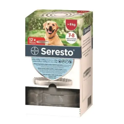 Seresto Clinico Plus 8 kg Pack 12 Colliers