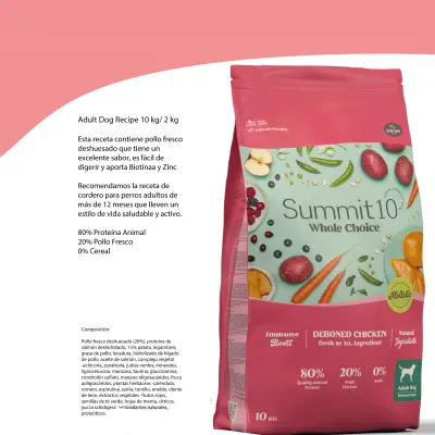SUMMIT WCH Adult Dog Medium/Maxi Poulet 10 kg