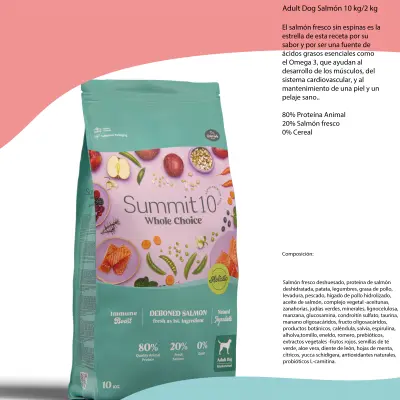 SUMMIT WCH Adult Dog Medium/Maxi Saumon 10 kg
