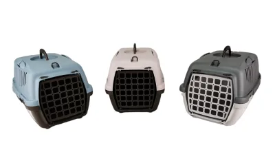 Transportin Gulliver N 1 48x32x31 cm | Transportin plastique sécurisé pour petits chiens et chats