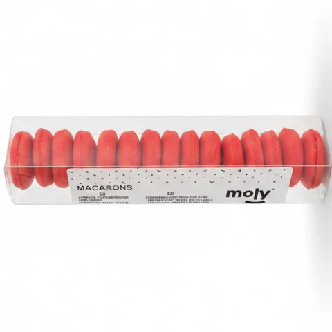 Coffret fermé de macarons pour chiens Moly
