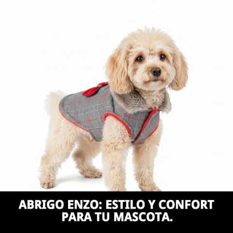 Manteau Enzo T-XS avec nœud décoratif sur col en fausse fourrure
