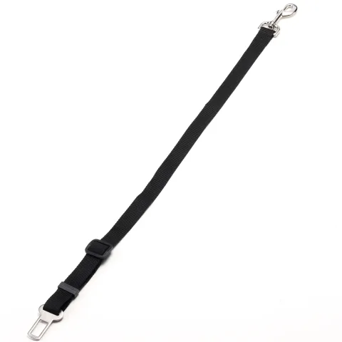 Attache ceinture de sécurité pour chiens 85x2,5 cm en détail