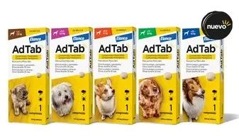 Emballage ADTAB OTC 450 MG disponible sur Compa Pattes