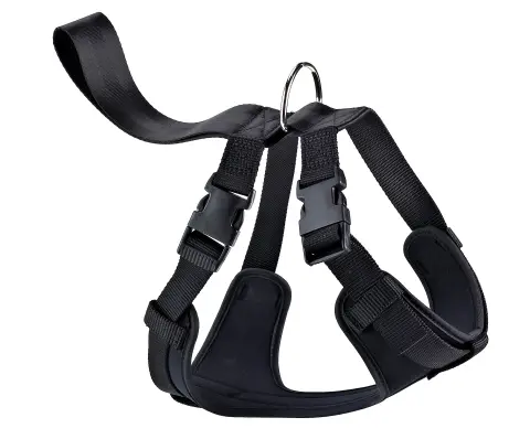 Harnais nylon sécurité et promenade M pour chiens moyens