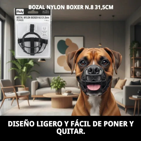 Matériau nylon résistant et léger de la muserolle pour Boxer
