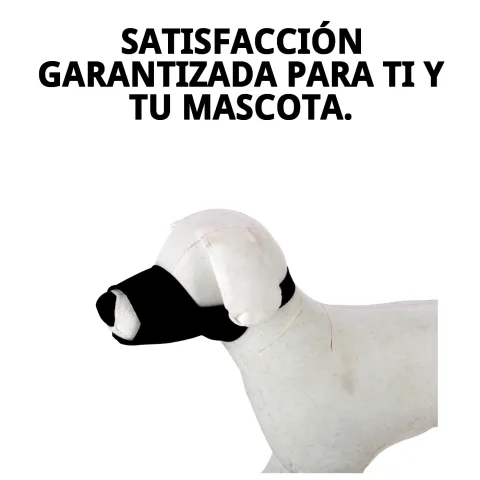 Bozal nylon avec sangles ajustables pour chiens grands