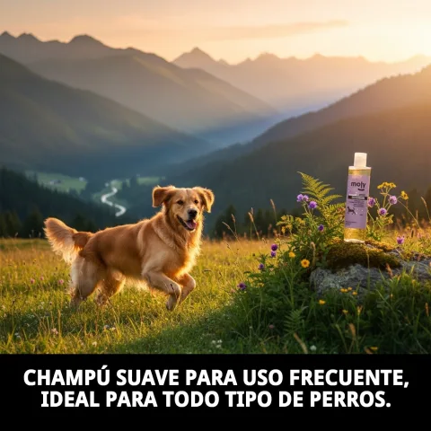 Shampoing pour chiens formule douce et pH équilibré