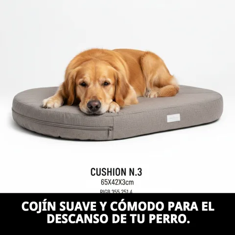 Détail de la fermeture éclair du coussin N.3 pour un lavage facile