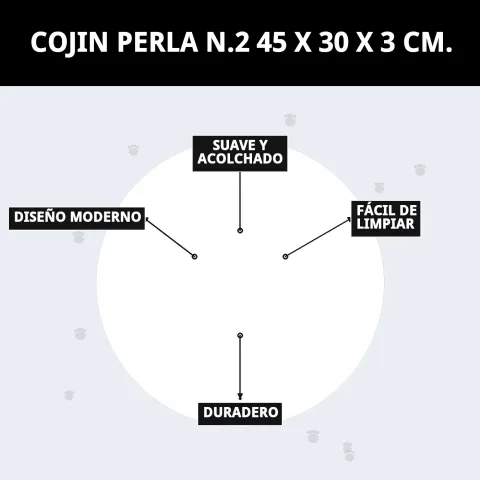 Coussin Perla N.2 intégré dans un environnement domestique