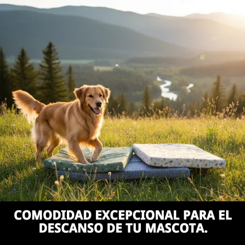 Matelas pour chiens et chats taille moyenne avec rembourrage de 9 cm