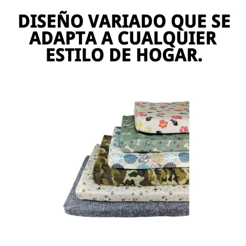 Détail du rembourrage du matelas taille 2 pour animaux