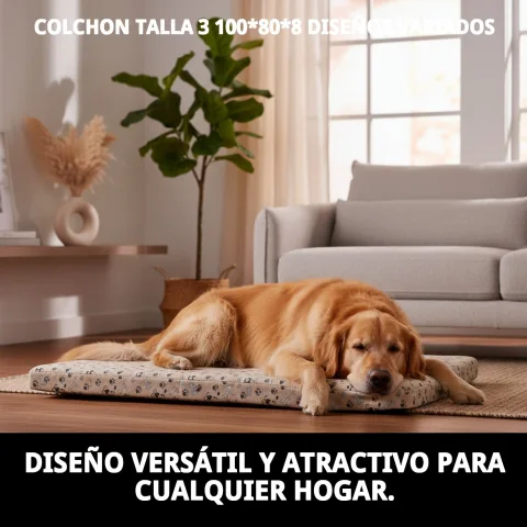 Matelas pour chiens avec surface facile à nettoyer