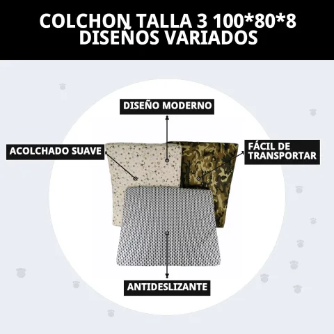 Matelas confortable pour chiens disponible chez Compa Pattes