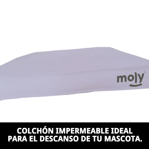 Rembourrage viscoélastique anti-acariens du matelas pour chiens moyens