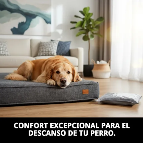 Détail du textile de haute qualité du matelas pour chiens