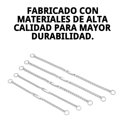 Utilisation du collier chaîne avec plaque sur chien lors d'une promenade