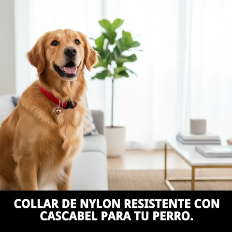Matériau résistant et facile à nettoyer du collier pour chiens
