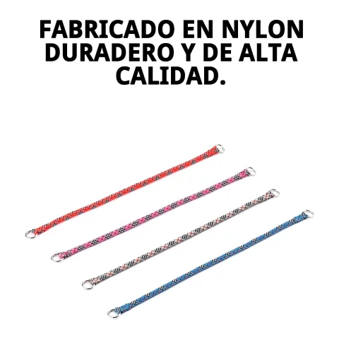 Collier nylon rond en plusieurs couleurs disponibles