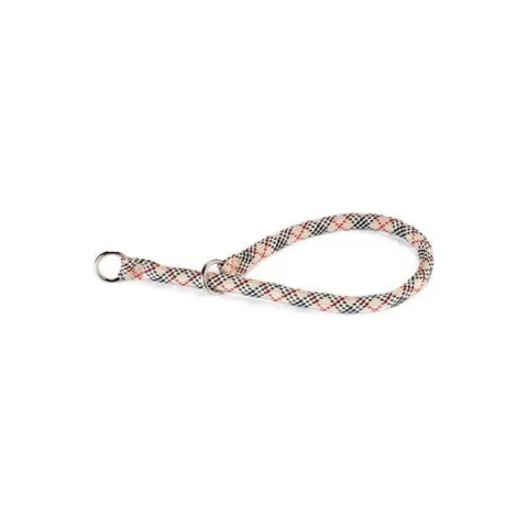 Utilisation du collier nylon rond lors d'une promenade quotidienne