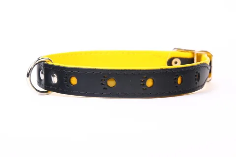 Collier Cuir Luxury Huella 45 cm