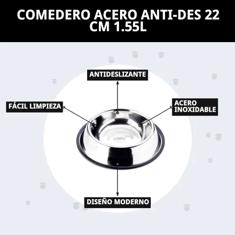 Gamelle acier inoxydable au design fonctionnel et moderne