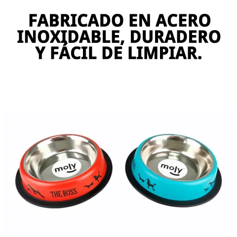 Gamelle pour petits chiens et chats capacité 0,55L