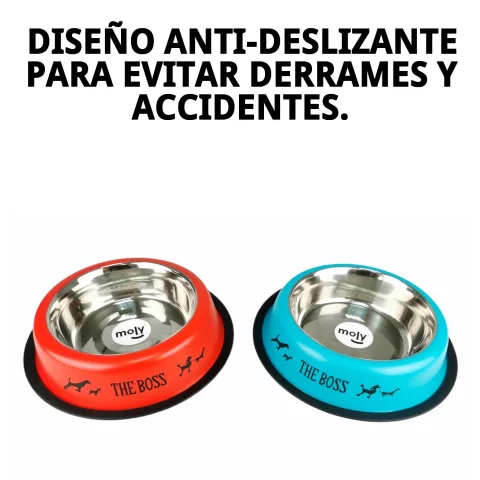 Vue du dessus de la gamelle acier inoxydable Draw 18 cm