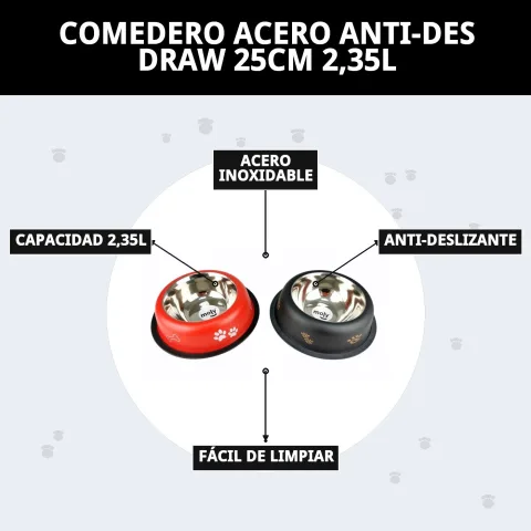 Gamelle Draw dans un environnement domestique pour animaux