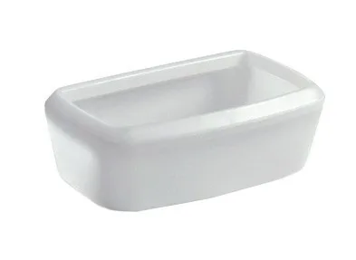 Détail du comedero et bebedero Gulliver petit, plastique résistant et compact
