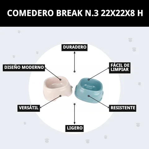 Gamelle Break N.3 en environnement domestique