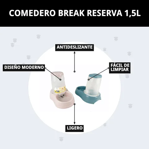 Vue latérale de la gamelle Break Reserva 1,5L