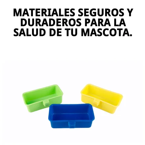 Matériau sûr de la mangeoire pour hamster