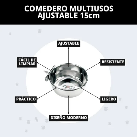 Accessoire pratique pour l'alimentation quotidienne des chiens et chats