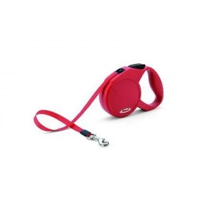 Laisse Flexi New Classic S avec sangle plate résistante pour chiens actifs