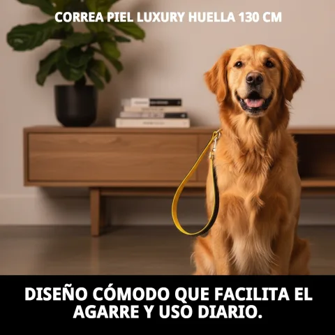 Laisse réfléchissante pour chiens utilisée lors d'une promenade nocturne