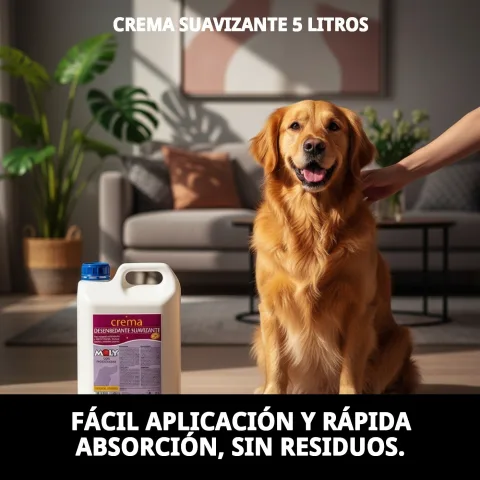 Grand format crème adoucissante Moly idéal pour salons de toilettage
