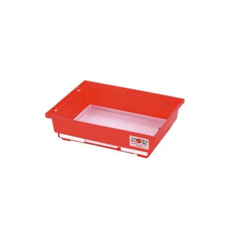 Détail du système de ventilation du bac pour cage