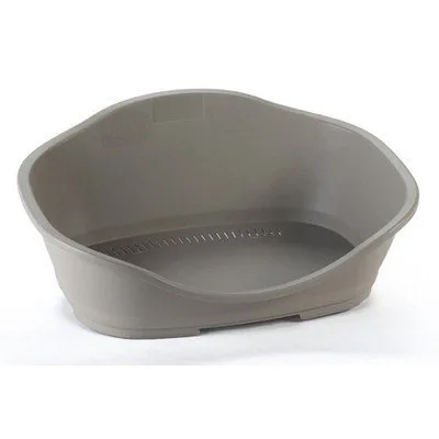 Détail base surélevée corbeille plastique N.3