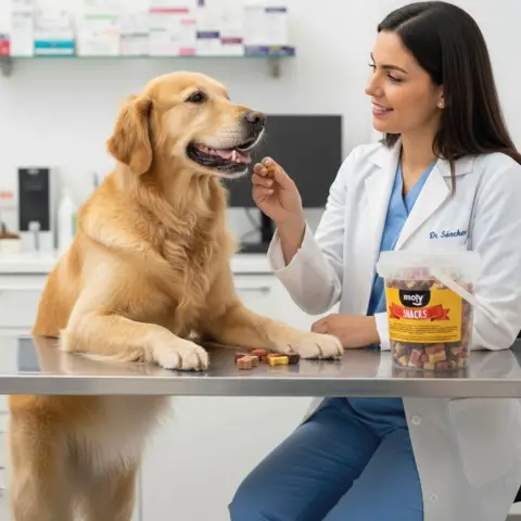 Snack mixte os et coeurs pour chiens facile à mâcher