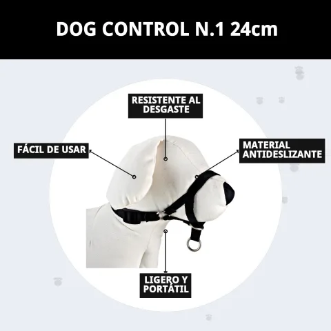 Emballage et présentation du collier DOG CONTROL N.1 chez Compa Pattes