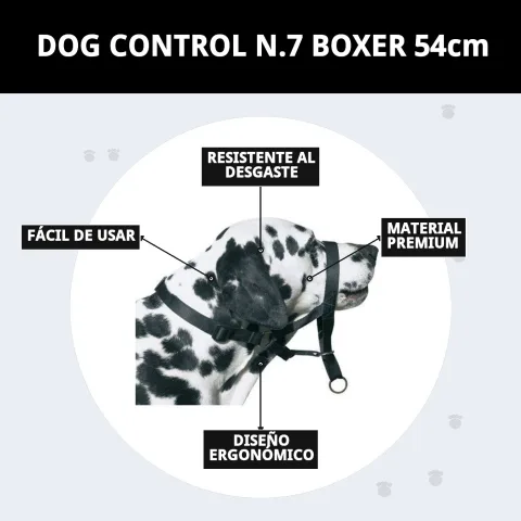 Museruola DOG CONTROL N.7 en emballage vendu sur Compa Pattes